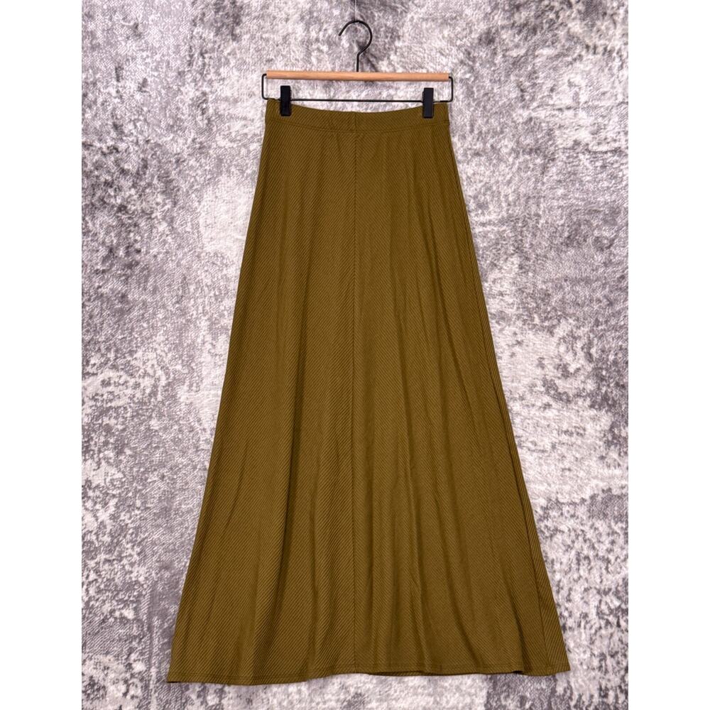 Reformation Olive Maxi Skirt
